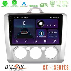 Bizzar XT Series Ford Focus Manual AC 4Core Android12 2+32GB Navigation Multimedia 9″