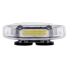 GloboStar® 85184 PRO Series Φάρος Σήμανσης Οχήματος Ασθενοφόρου με 6 Προγραμμάτων Φωτισμού STROBE LED COB 100W DC 10-30V Αδιάβροχος IP66 Ψυχρό Λευκό 6000K-thumb-5