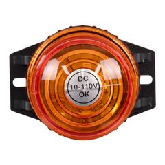 GloboStar® 85195 PRO Series Φάρος Ασφαλείας για Περονοφόρα - Κλαρκ - Αυτοκίνητα & Φορτηγά STROBE LED SMD 5730 40W DC 10-110V Αδιάβροχος IP65 Πορτοκαλί-thumb-3