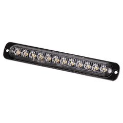 GloboStar® 85269 PRO Series Μπάρα Σήμανσης Οχήματος Οδικής Βοήθείας με 10 Προγραμμάτων Φωτισμού STROBE LED SMD 3030 15W DC 12-24V Αδιάβροχη IP65 Πορτοκαλί-thumb-2