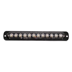 GloboStar® 85269 PRO Series Μπάρα Σήμανσης Οχήματος Οδικής Βοήθείας με 10 Προγραμμάτων Φωτισμού STROBE LED SMD 3030 15W DC 12-24V Αδιάβροχη IP65 Πορτοκαλί-thumb-3