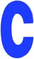 ΓΡΑΜΜΑ 10CM C ΜΠΛΕ ΑΥΤΟΚΟΛΛΗΤΟ
