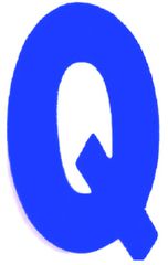 ΓΡΑΜΜΑ 10CM Q ΜΠΛΕ ΑΥΤΟΚΟΛΛΗΤΟ