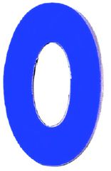 ΓΡΑΜΜΑ 10CM Ο ΜΠΛΕ ΑΥΤΟΚΟΛΛΗΤΟ