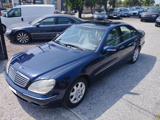 Mercedes-Benz S 320 1999 Δέρμα, Οροφή, Clima, Άριστο!-thumb-1