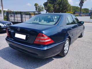 Mercedes-Benz S 320 1999 Δέρμα, Οροφή, Clima, Άριστο!-thumb-4