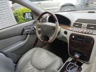 Mercedes-Benz S 320 1999 Δέρμα, Οροφή, Clima, Άριστο!-thumb-10