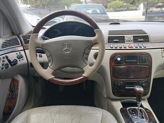Mercedes-Benz S 320 1999 Δέρμα, Οροφή, Clima, Άριστο!-thumb-17