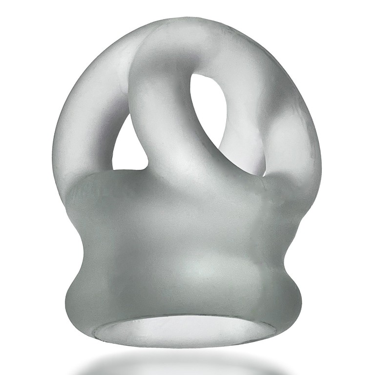 Oxballs Tri-Squeeze Cocksling Ballstretcher Clear