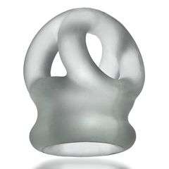 Oxballs Tri-Squeeze Cocksling Ballstretcher Clear