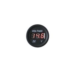 FOUR Connect 4-600154 Αδιάβροχο Χωνευτό Βολτόμετρο Για Αυτοκίνητο & Σκάφος Με Τάση Λειτουργίας 9-24VDC