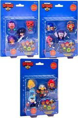 P.M.I. Brawl Stars Collectible Figures - 5 Pack - 080227