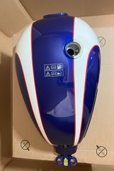 Triumph Bonneville fuel tank white/blue T2400380-JM-thumb-2