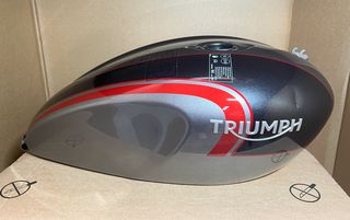 Triumph Rocket 3 GT fuel tank silver T2401934-MP