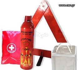 ΣΕΤ ΚΤΕΟ- ΠΥΡΟΣΒΕΣΤΗΡΑΣ 750ml ΤΡΙΓΩΝΟ ΦΑΡΜΑΚΕΙΟ FIRST AID Με Πιστοποίηση Din 13164-2022 ( ΤΟ ΣΕΤ ΕΜΠΕΡΙΕΧΕΤΑΙ  ΣΕ ΘΗΚΗ )