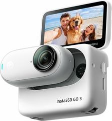 Insta360 GO3 (64gb) - Pocket Sized Action Camera, Waterproof -4m, 2.7K, 35g, Flow Stabilization - (CINSABKA/GO301)