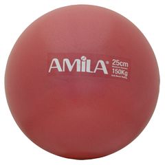 Μπάλα Pilates 25cm Κόκκινη 180gr Amila - 48401