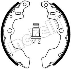 ΣΙΑΓΩΝΕΣ ΣΕΤ ΟΠΙΣΘΙΕΣ 180mm Χ 30mm (SYS SUMITOMO) + ΠΕΙΡΑΚΙΑ - 53-0396