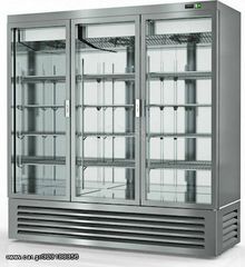 Ψυγείο Θάλαμος Συντήρησης Με 3 Πόρτες Γυάλινες Διαστάσεις  215 x 84,7 x 212