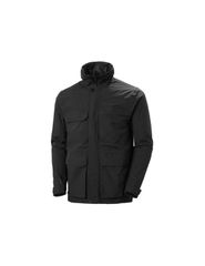Helly Hansen Utility Ανδρικό Χειμωνιάτικο Μπουφάν Αδιάβροχο Μαύρο 53415 990