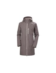 Helly Hansen Μακρύ Γυναικείο Μπουφάν Παρκά για Άνοιξη/Φθινόπωρο Καφέ 55964 656