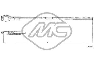 METALCAUCHO - 83605