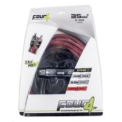Four Connect Σετ Καλωδίων Ενισχυτή Αυτοκινήτου PKIT35 2GA