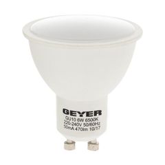 Σποτ LED Geyer GU10 6W 470LM: Κίτρινο φως, χαμηλή κατανάλωση, μεγάλη γωνία φωτισμού