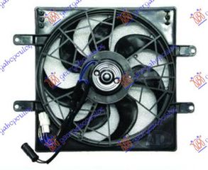 Βεντιλατερ Ψυγειου Κομπλε (ΒΕΝΖΙΝΗ) Hyundai Excel 92-94 - 087906440