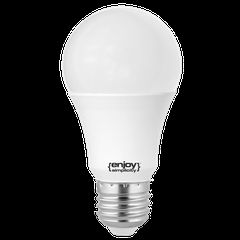 Λάμπα led A60 αχλάδι E27 14W 230V 6500k ψυχρό φως δέσμης 200° 1400 lumen 15000h