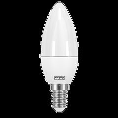 Λάμπα LED κεράκι Ε14 B35 3W 3000k θερμό λευκό φως 250lm δέσμης 270° 15000h