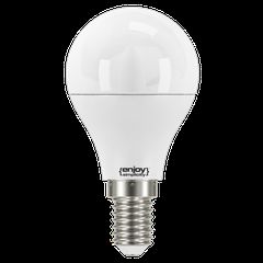 Λάμπα led σφαιρική Φ45 E14 7.2W 230V 3000k θερμό λευκό φως δέσμης 220° 806lumen