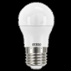Λάμπα led σφαιρική Φ45 E27 7.2W 230V 3000k θερμό λευκό φως δέσμης 220° 806lm