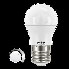 Λάμπα led σφαιρική Ø45 E27 5W 230V ντιμαριζόμενη 3000k θερμό λευκό φως 240° 470lm