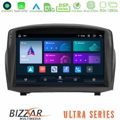 Bizzar ULTRA Series Ford Fiesta 2008-2012 8core Android11 8+128GB Navigation Multimedia Tablet 9" (Oem Style)