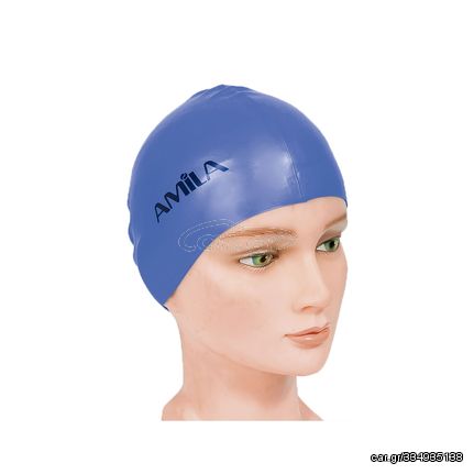 Σκουφάκι Κολύμβησης AMILA Basic Μπλε Σκούρο 47011