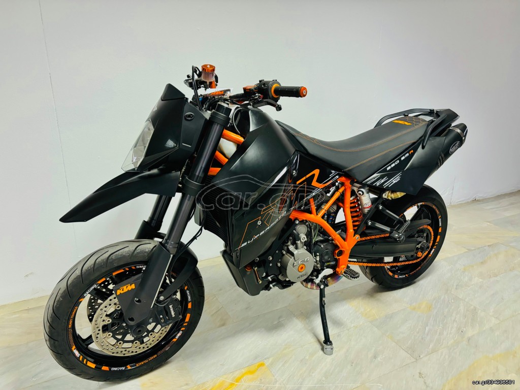 KTM 950 Super Moto 2009 SMR LC8 FULL EXTRA ΜΕ ΕΞΑΤΜΙΣΕΙΣ & QUICK SHIFTER