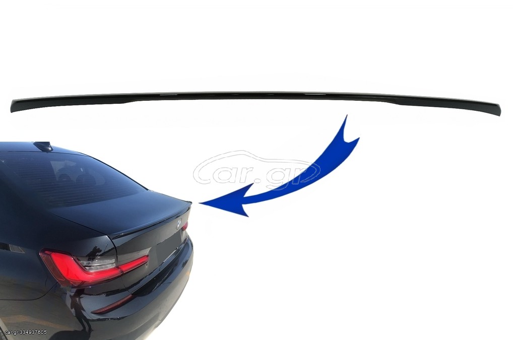 Σπόιλερ για BMW Σειρά 3 G20 Sedan (2019-up) Piano Black