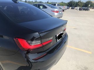 Σπόιλερ για BMW Σειρά 3 G20 Sedan (2019-up) Piano Black-thumb-3