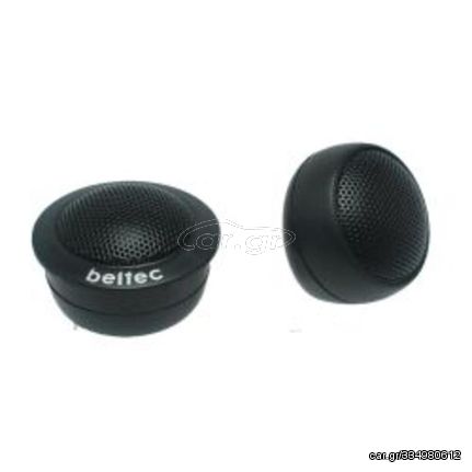 Beltec Audio Σετ Tweeter Αυτοκινήτου Στρογγυλά BL25TW 94dB