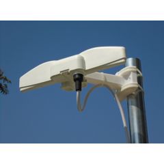 Mistral Super Mini Antenna Εξωτερική Κεραία Τηλεόρασης (δεν απαιτεί τροφοδοσία) σε Λευκό Χρώμα Σύνδεση με Ομοαξονικό (Coaxial) Καλώδιο (0317)