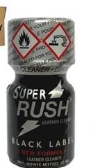 Poppers Leather Cleaner Rush Pentyl Black Label  10ml