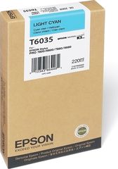 Epson T6035 Μελάνι Εκτυπωτή InkJet Ανοιχτό Κυανό (C13T603500)