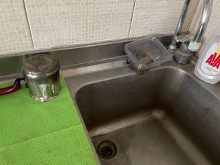 Λάντζα και Πάγκος ανοξείδωτος ερμάριο σε άριστη κατάσταση -thumb-9