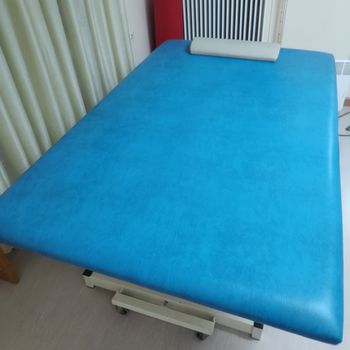  Ηλεκτρικός Πάγκος / Κρεβάτι θεραπείας διπλό μπλε