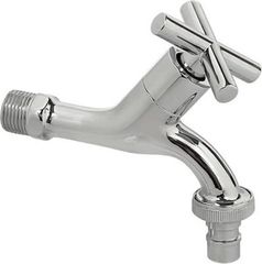 ΒΡΥΣΗ ΣΦΑΙΡΙΚΗ 1/2 ΧΡΩΜΕ BALL VALVE