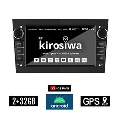 KIROSIWA 2+32GB Android οθόνη αυτοκίνητου SUZUKI IGNIS (2003 - 2010) με GPS WI-FI (Bluetooth 2GB ηχοσύστημα αφής 7" ιντσών OEM Youtube Playstore MP3 USB Radio Mirrorlink εργοστασιακού τύπου 4x60W