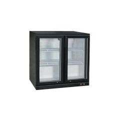 Βιτρίνα συντήρηση backbar συρόμενες πόρτες 220lt ΔΙΑΣΤΑΣΕΙΣ 90x50x89