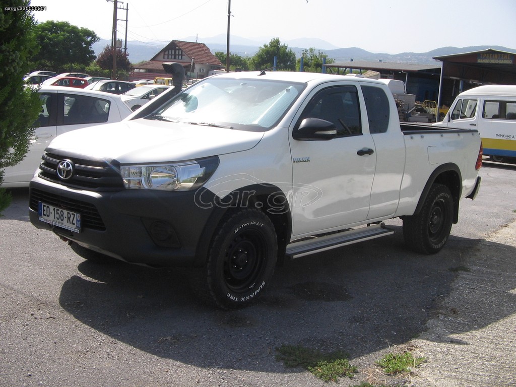 Pickup - Αγροτικό Toyota 2016 HILUX Extra Cab 2.5 D-4D  4x4 Euro 6 