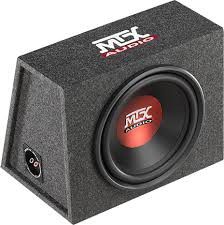 MTX Subwoofer Αυτοκινήτου 12" 350W RMS με Κούτα